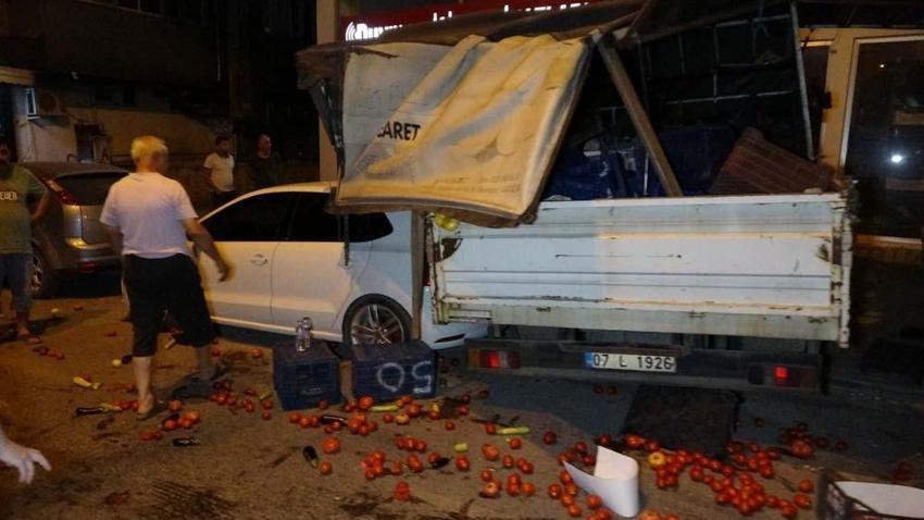 Tüp aracını kullanan alkollü sürücü ortalığı savaş alanına çevirdi! 3. kez alkollü çıktı