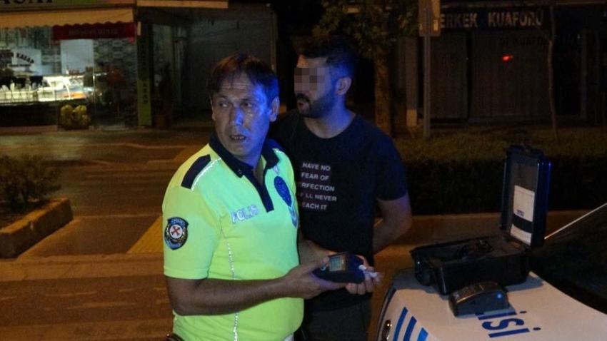 Tüp aracını kullanan alkollü sürücü ortalığı savaş alanına çevirdi! 3. kez alkollü çıktı