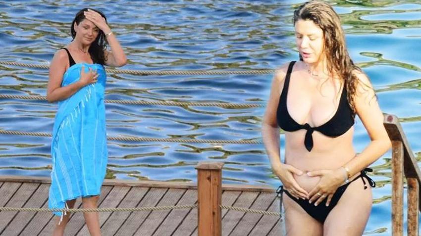 Aysun Kayacı yıllar sonra Bodrum'da görüntülendi!