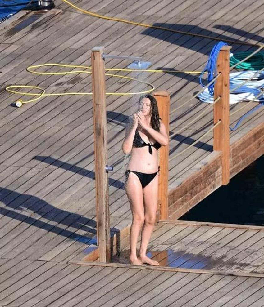 Aysun Kayacı yıllar sonra Bodrum'da görüntülendi!