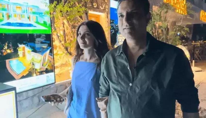Rafet El Roman ve kendisinden 24 yaş küçük sevgilisi Yasemin Gergeç'in aşk tatili!