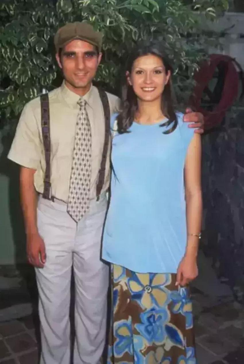 Rafet El Roman ve kendisinden 24 yaş küçük sevgilisi Yasemin Gergeç'in aşk tatili!
