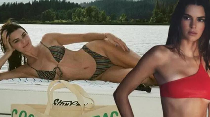 Kendall Jenner'ın bikinili pozlarına yorum ve beğeni yağdı!