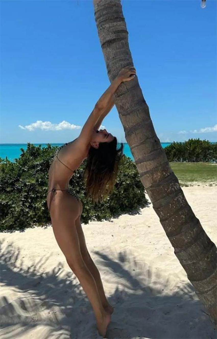 Kendall Jenner'ın bikinili pozlarına yorum ve beğeni yağdı!