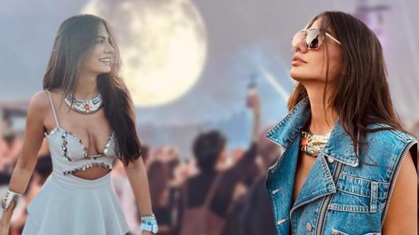 Oğuzhan Koç’tan ayrılan Demet Özdemir’den dekolteli cesur pozlar! Kombinin fiyatı dudak uçuklattı