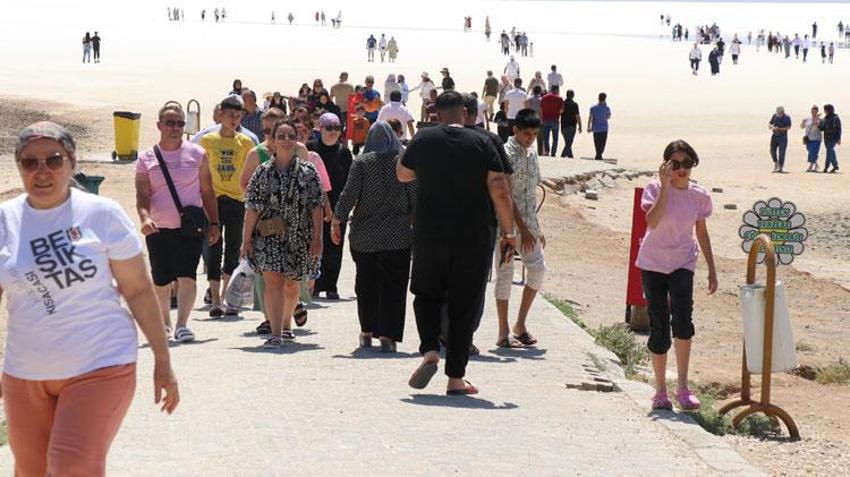 Yürüme turizmi sahilleri aratmıyor! Vatandaşlar akın etti