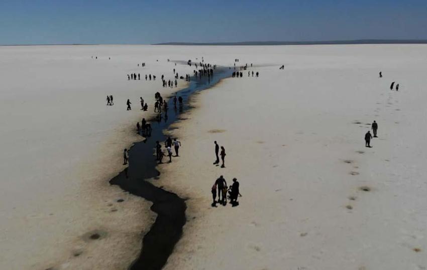Yürüme turizmi sahilleri aratmıyor! Vatandaşlar akın etti
