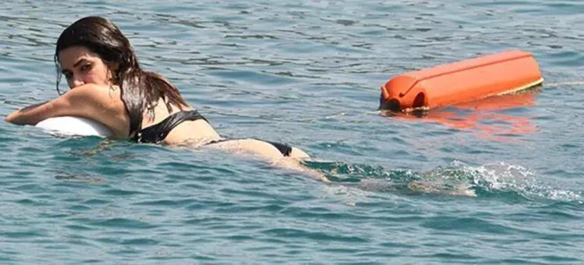 Nesrin Cavadzade’den spor sonrası poz! Kusursuz fiziğiyle dikkat çekti