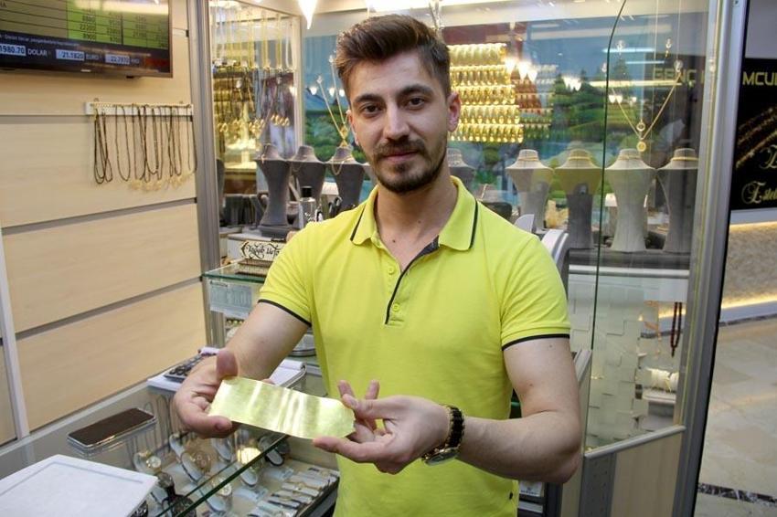 Bu altını yatırım için değil içmek için alıyorlar! Gramı 1.400 lira
