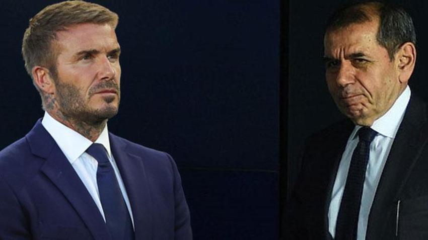 Dursun Özbek hızını alamadı! Bir transfer çalımı da David Beckham'a