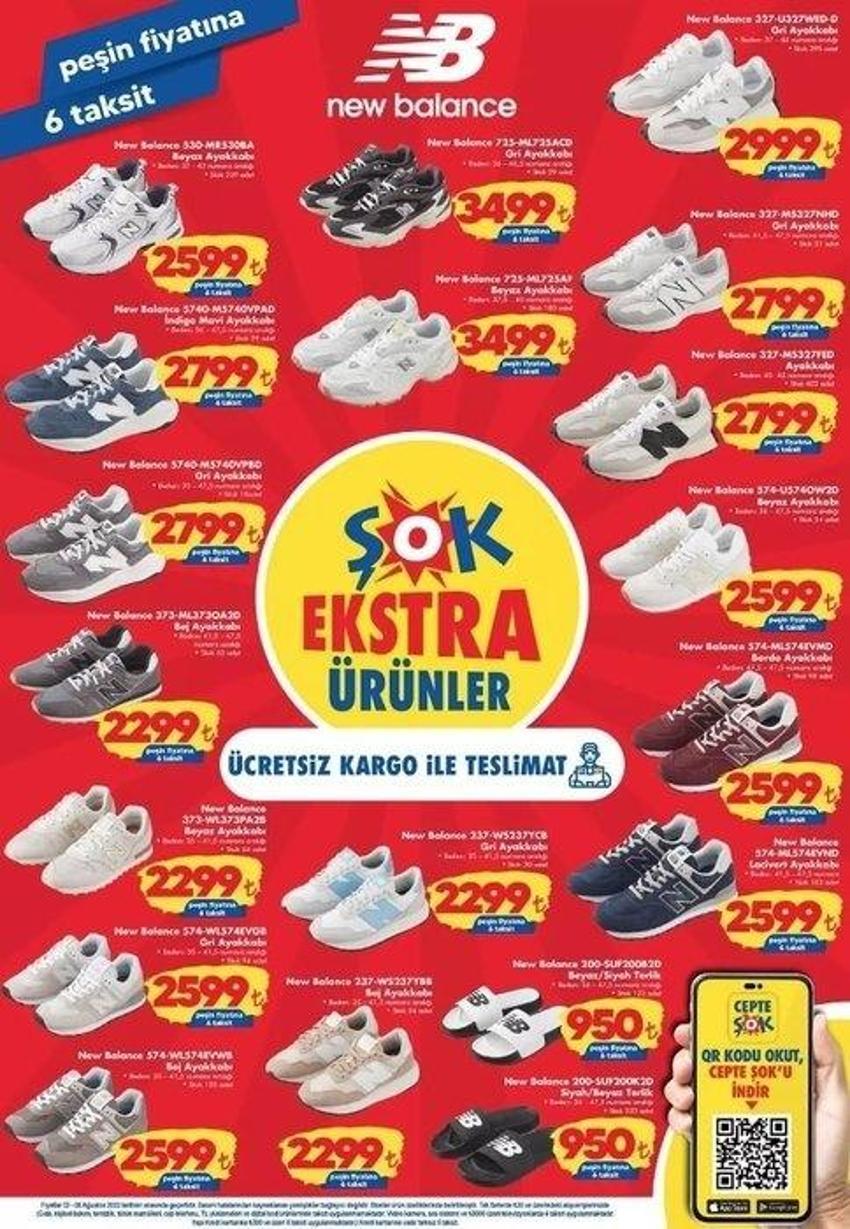 ŞOK 9 Ağustos aktüel katalog 2023 yayınlandı! ŞOK New Balance 530 fiyatıyla şubeler doldu taşıyor!