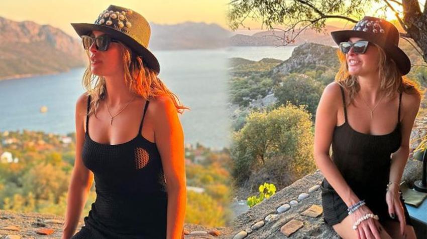 Melis Sezen'in tekne pozuna yorum yağdı!