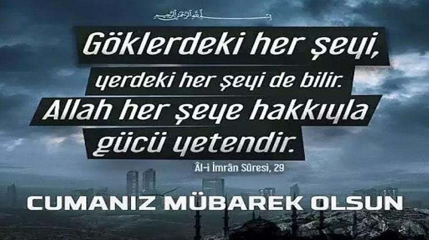 Cuma mesajları 2023 resimli yeni sözler! En yeni en güzel yazılı anlamlı farklı cuma mesajları le hadisli ayetli hayırlı cuma mesajları