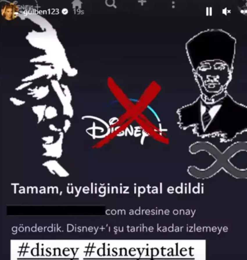 Disney Plus'ın 'Atatürk' dizisini iptal etme kararına ünlülerden tepki yağdı