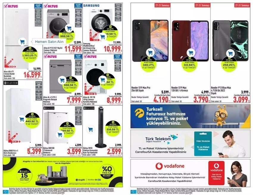 CarrefourSA 7-9 Ağustos aktüel katalog 2023 yayınlandı! Vantilatör satış fiyatı dibi gördü!