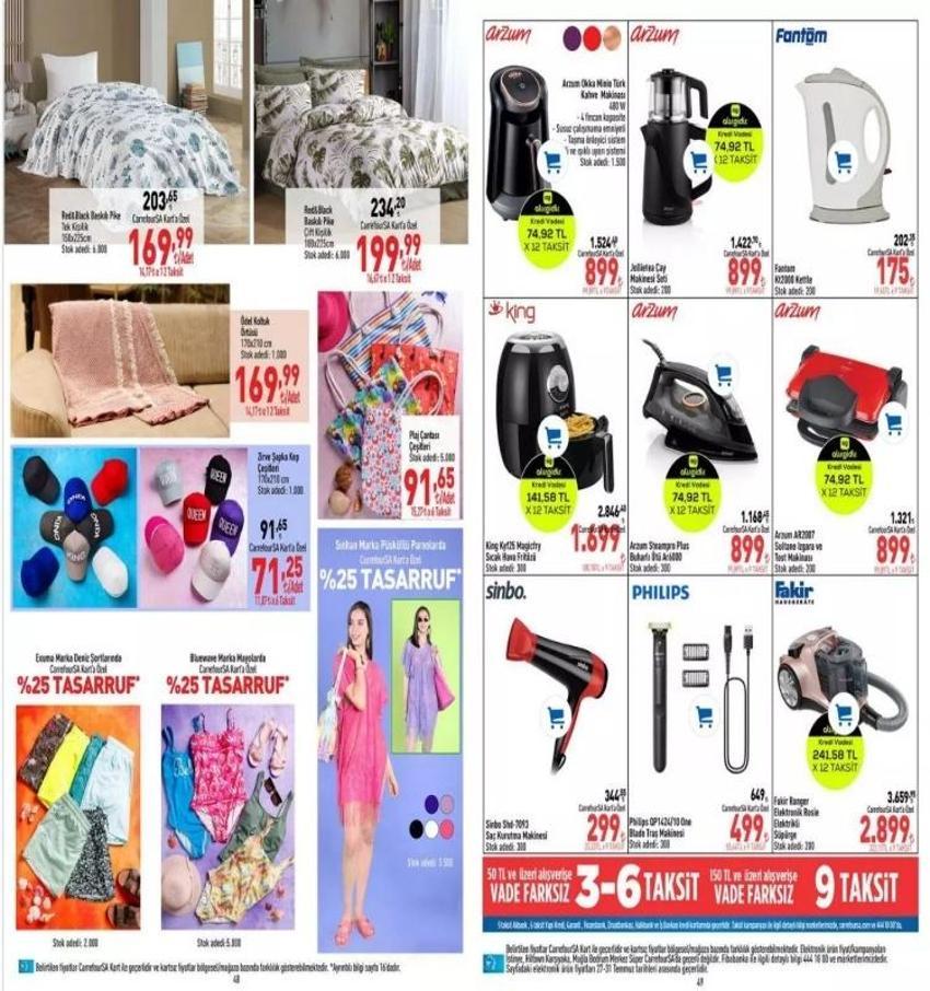 CarrefourSA 7-9 Ağustos aktüel katalog 2023 yayınlandı! Vantilatör satış fiyatı dibi gördü!