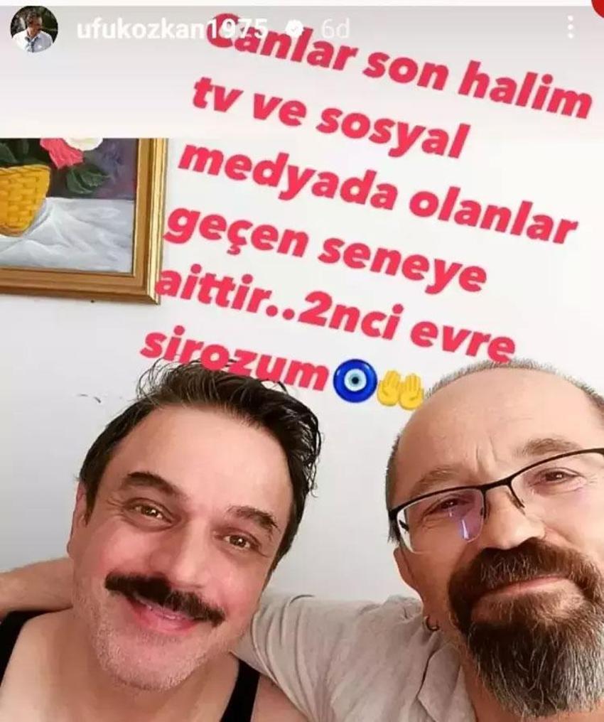 Ünlü oyuncu Ufuk Özkan'dan sevindiren haber: Setlere geri döndü