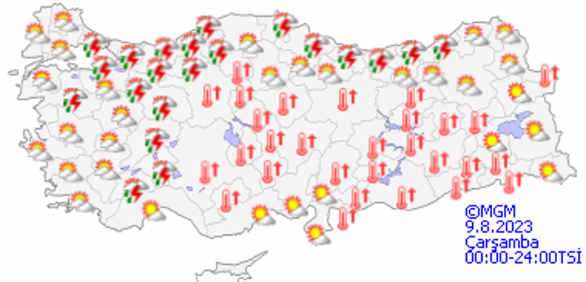 Meteoroloji açıkladı: Kuvvetli yağış geliyor! Hava sıcaklıkları düşecek, kritik tarih verildi