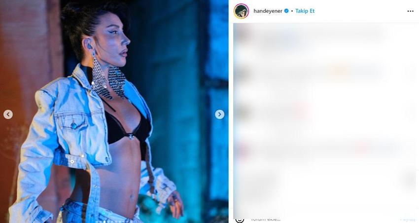 Hande Yener’den Mustafa Sandal ile Uzi polemiğine olay yorum: Rütbesini bilmeli!