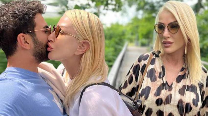 Çağlar Ökten ve 25 yaş büyük eşi Seda Sayan’dan romantik paylaşım: Çiçek karım!