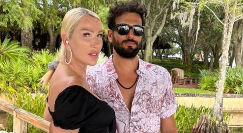 Çağlar Ökten ve 25 yaş büyük eşi Seda Sayan’dan romantik paylaşım: Çiçek karım!