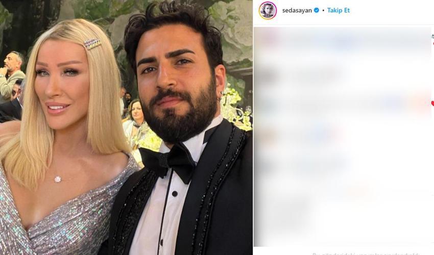 Çağlar Ökten ve 25 yaş büyük eşi Seda Sayan’dan romantik paylaşım: Çiçek karım!