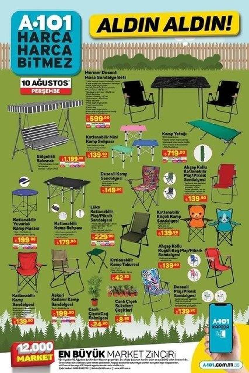 A101 7-10 Ağustos aktüel katalog 2023 yayınlandı! Ayçiçek yağı, bebek bezi, 3'lü kanepede fiyatlar yok oldu!