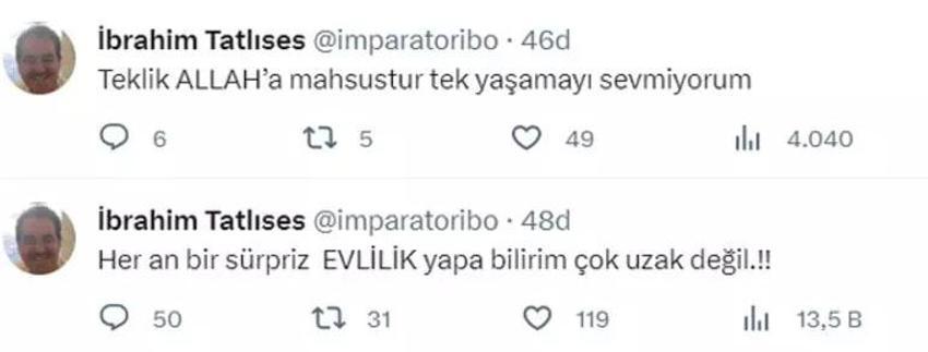 İbrahim Tatlıses'ten evlilik açıklaması! "Hayırlısı olsun"