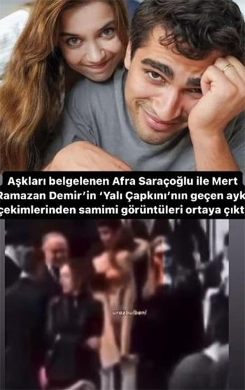 Ayrılıkları kısa sürdü: Mert Ramazan Demir ve Afra Saraçoğlu barıştı