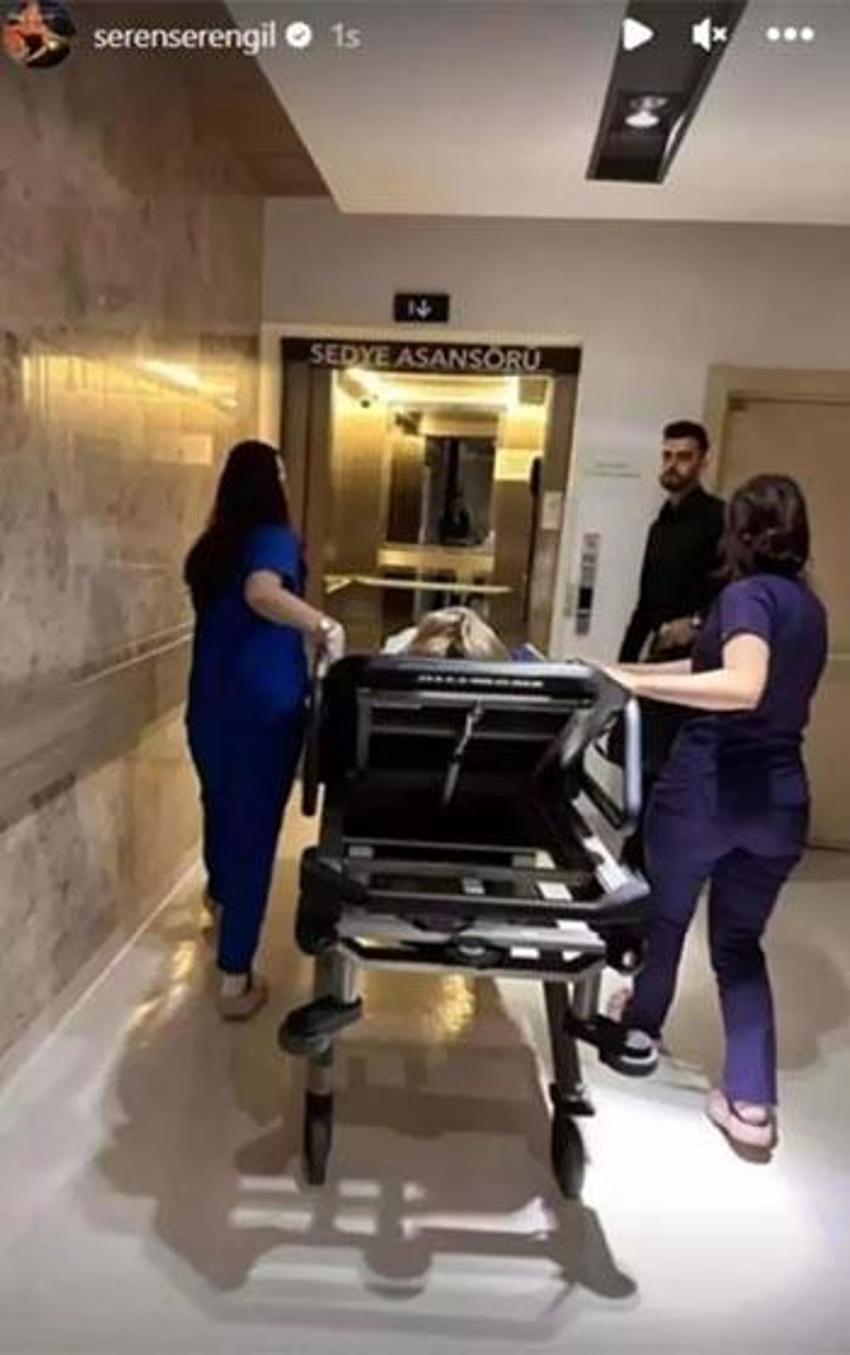Seren Serengil'den üzen haber: Apar topar hastaneye kaldırıldı