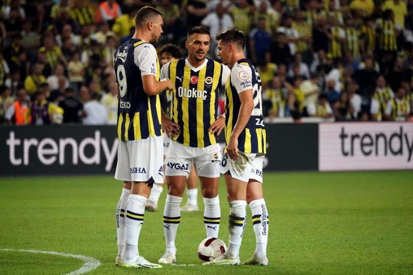 İsmail Kartal ilk maçta batırdı! Dzeko tarihe geçti, maç sonu olay itiraf, penaltı, kırmızı kart