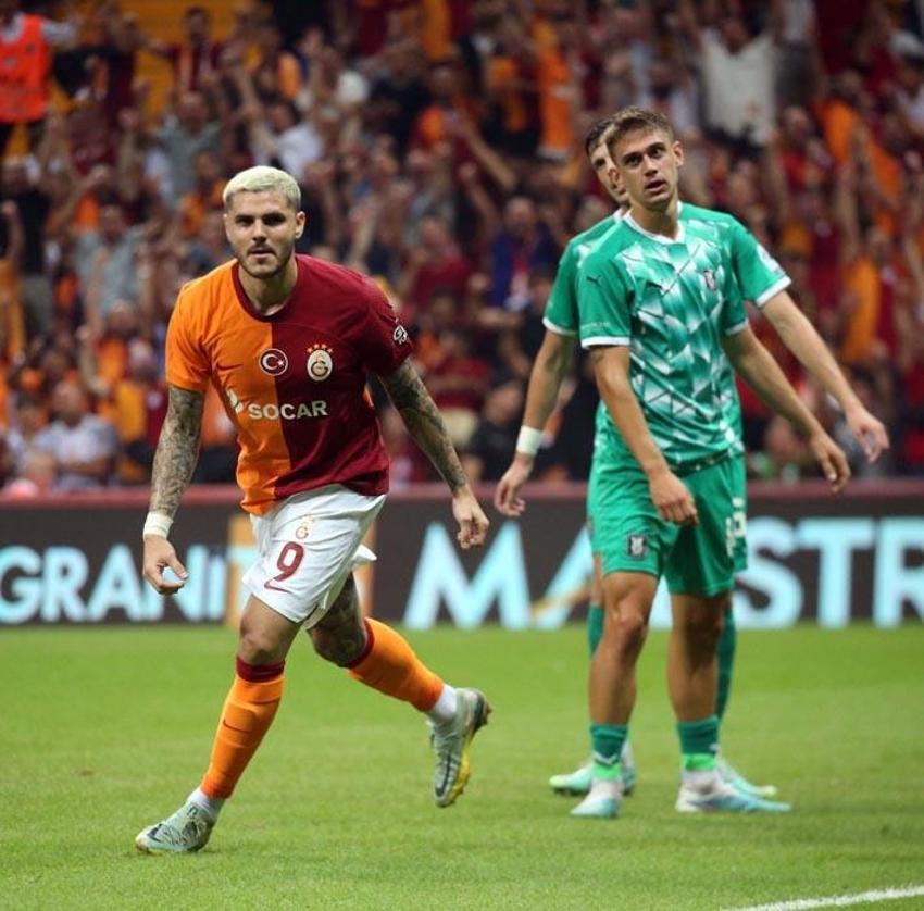 Galatasaray Şampiyonlar Ligi ön eleme maçında Olimpija Ljubljana'yı tek golle geçti
