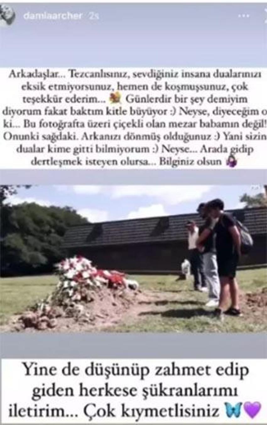 Erkin Koray'ın kızı babasının mezarını paylaşıp duyurdu: 'Günlerdir bir şey demeyeyim diyorum'