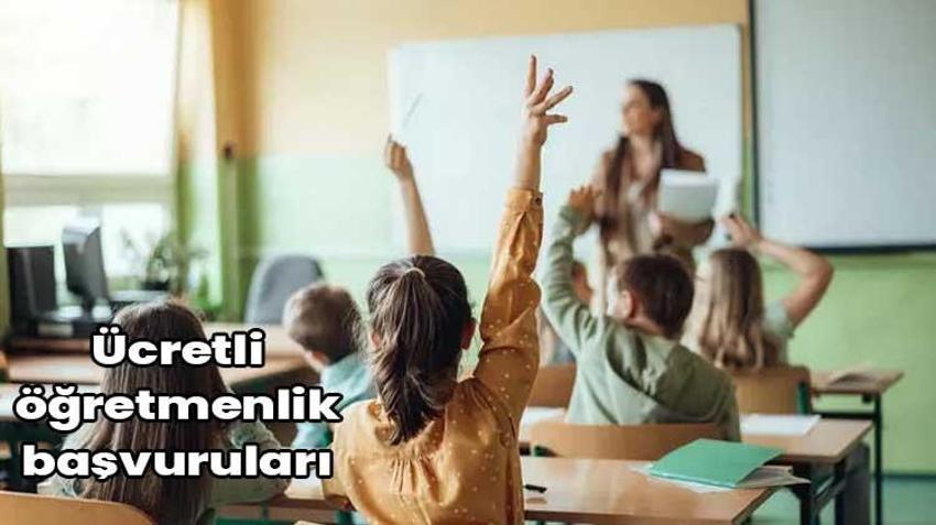 Ücretli öğretmenlik başvuruları ne zaman başlıyor 2023? E devlet ücretli öğretmenlik başvurusu nasıl yapılır, 2023-2024 ücretli öğretmenlik başvurusu başladı mı?