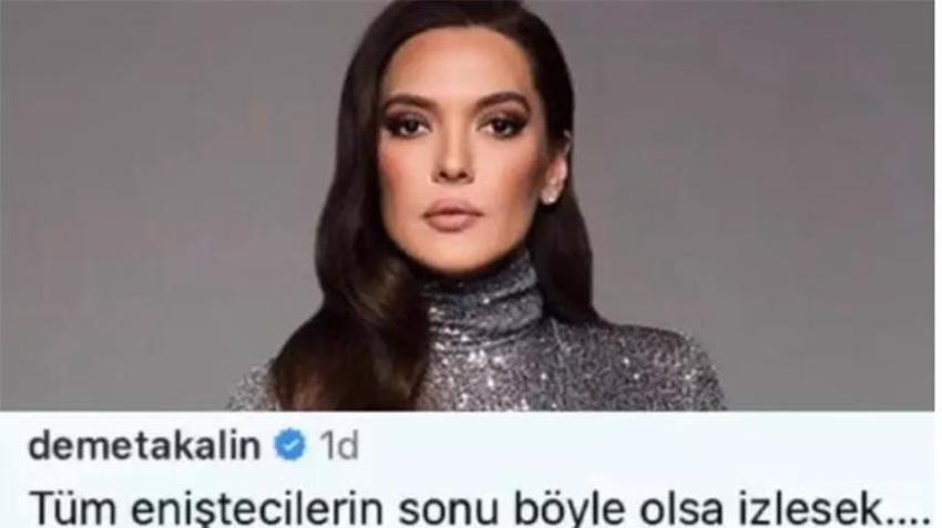 Gülden Karaböcek'in kızından, Demet Akalın'ın 'Enişteci' yorumuna yanıt!