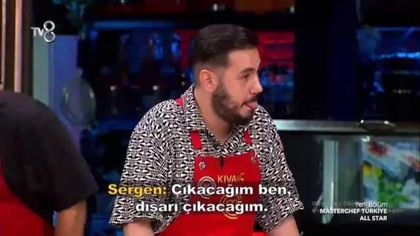 MasterChef'te torpil iddiası! Sergen stüdyoyu terk etti!