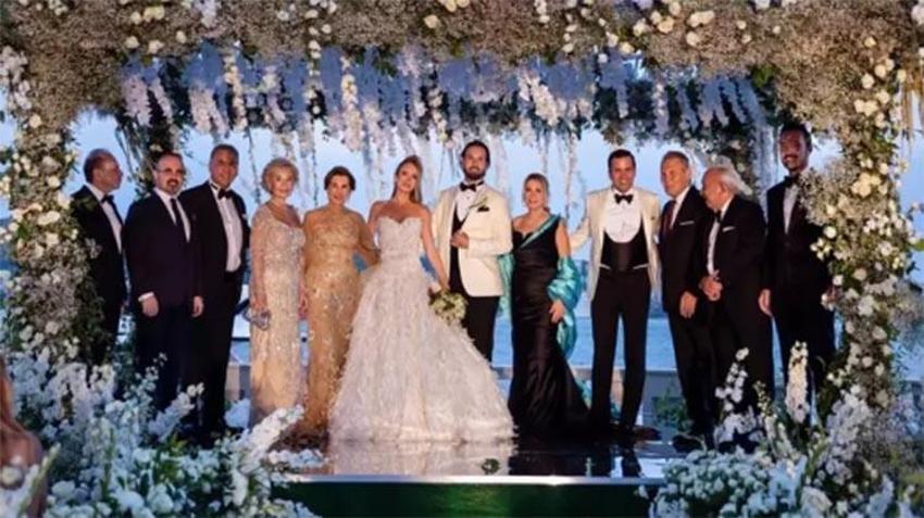 Kaan Yıldırım'ın eski eşi ve sevgilileri bir arada: Düğünde yan yana geldiler!