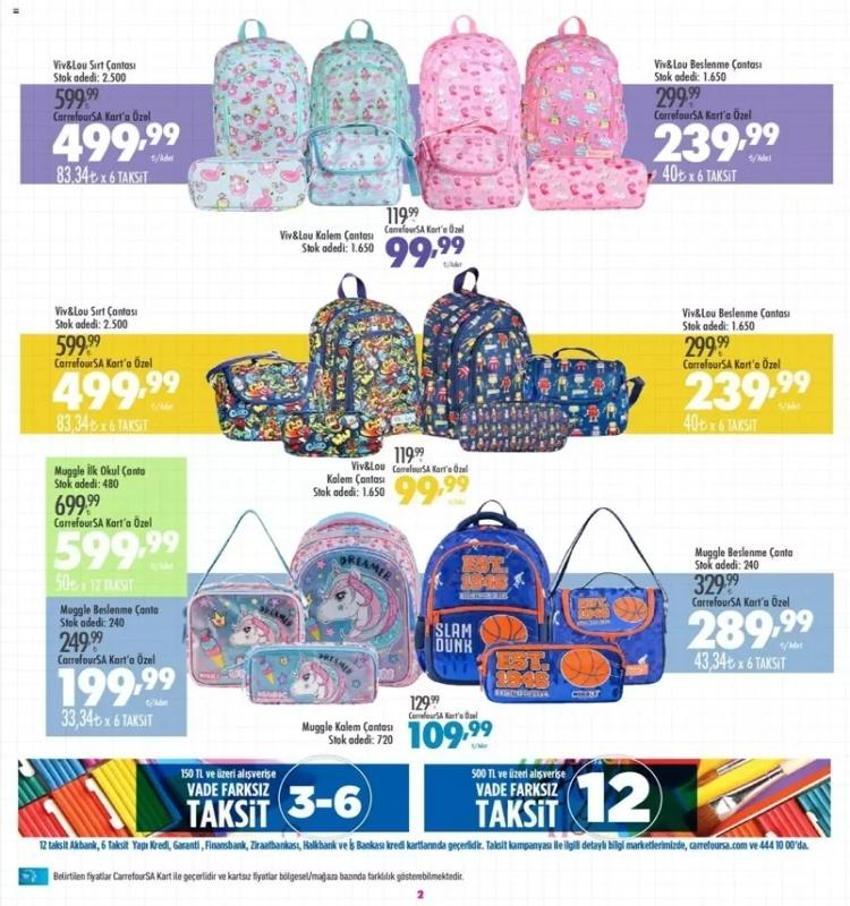 CarrefourSA 21-31 Ağustos aktüel katalog 2023 yayınlandı! CarrefourSA kırtasiye malzemeleri fiyatları belli oldu