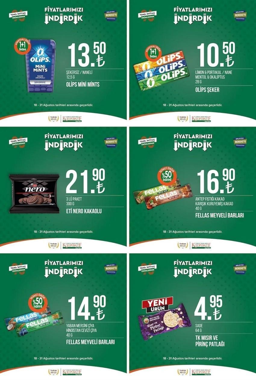 Tarım Market 21-31 Ağustos katalog 2023 yayınlandı! Tarım Kredi'de kırtasiye malzemeleri indirime girdi!