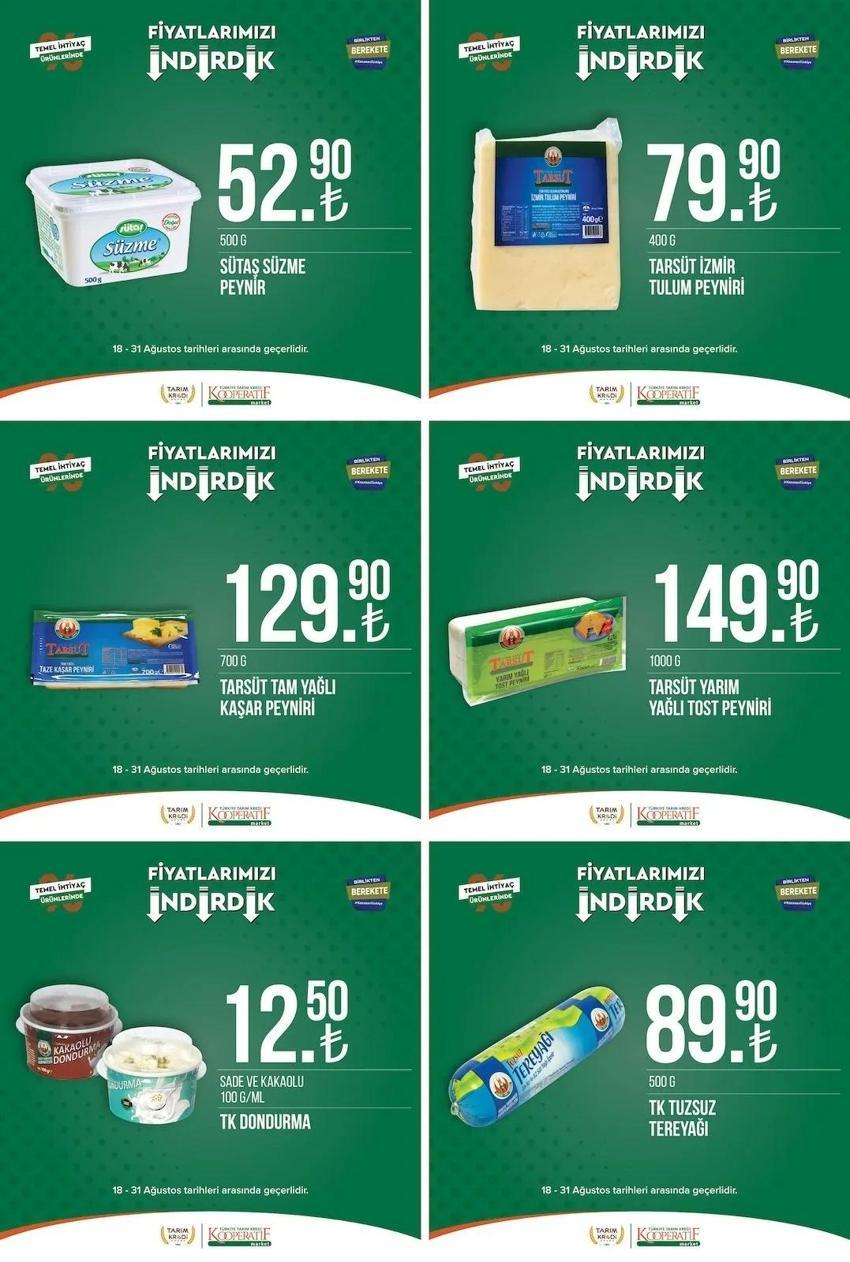 Tarım Market 21-31 Ağustos katalog 2023 yayınlandı! Tarım Kredi'de kırtasiye malzemeleri indirime girdi!
