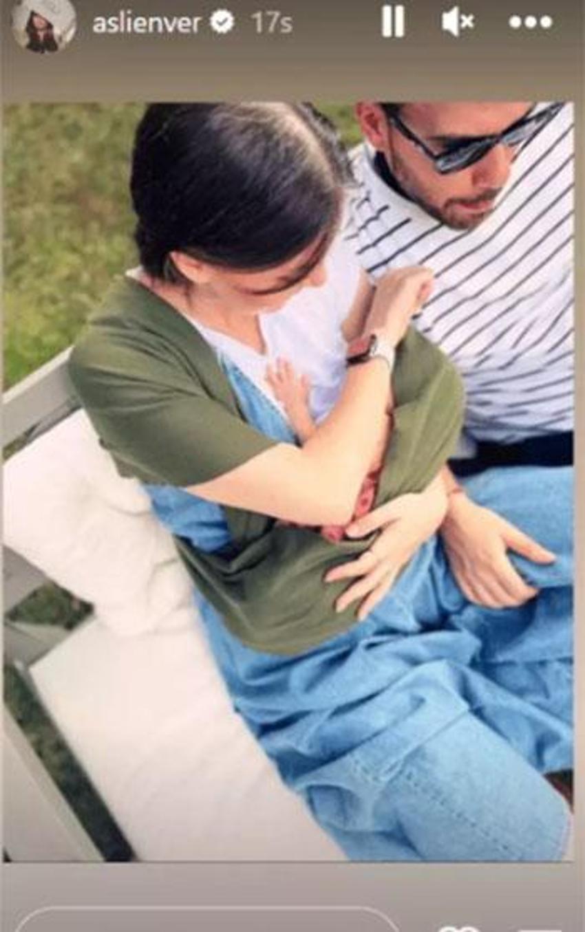 Aslı Enver doğum kilolarından kurtuldu: Havuz pozu çok beğenildi