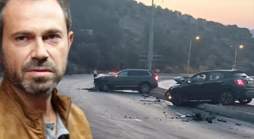 Olgun Şimşek, Bodrum'da trafik kazası geçirdi