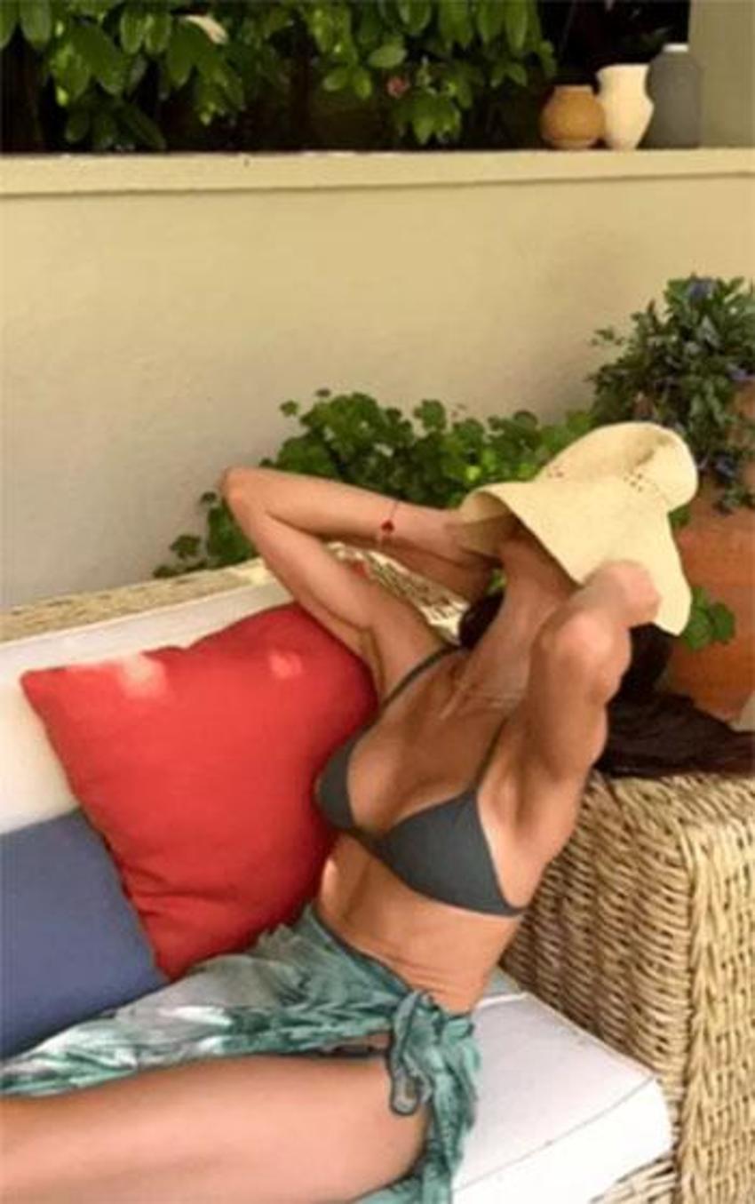 Hepsi grubunun Cemre'si eşinin çektiği fotoğraflara isyan etti