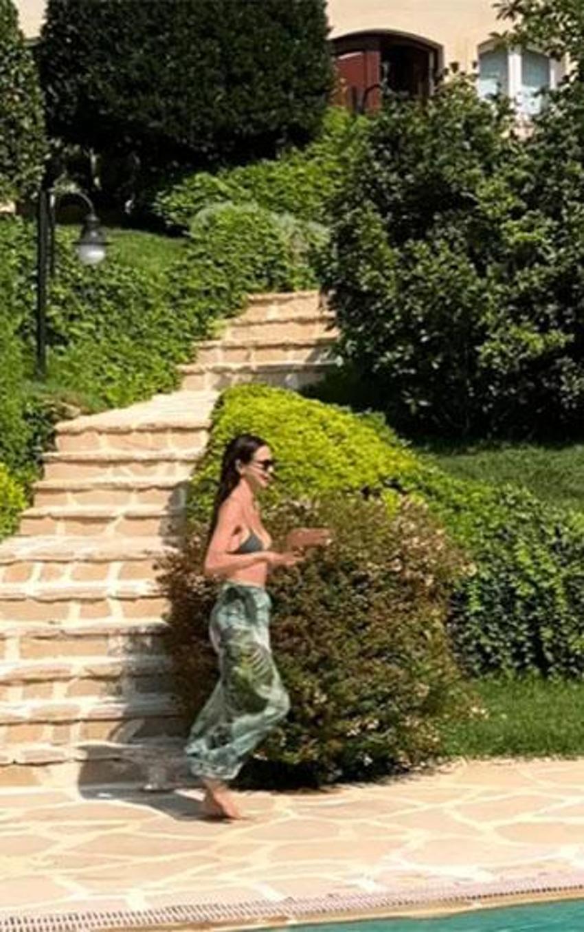 Hepsi grubunun Cemre'si eşinin çektiği fotoğraflara isyan etti