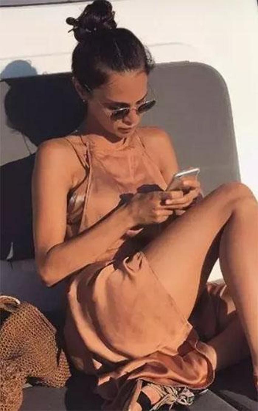 Hepsi grubunun Cemre'si eşinin çektiği fotoğraflara isyan etti