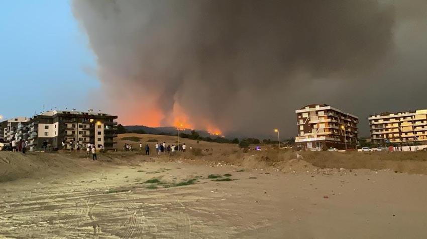 Çanakkale'de orman yangıyla mücadele sürüyor! Bakan Yumaklı son durumu açıkladı