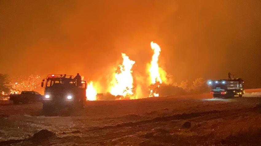 Çanakkale'de orman yangıyla mücadele sürüyor! Bakan Yumaklı son durumu açıkladı
