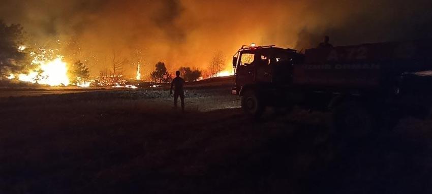 Çanakkale'de orman yangıyla mücadele sürüyor! Bakan Yumaklı son durumu açıkladı
