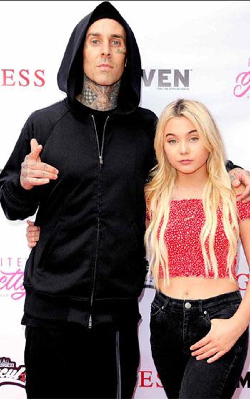 Travis Barker'ın kızı isyan etti: 'Madem şişmanım hepinizi yiyeceğim'