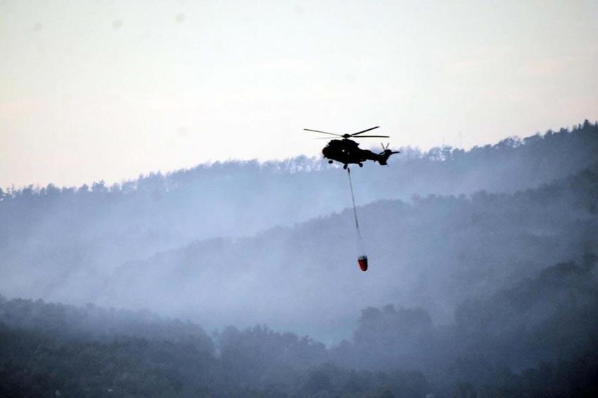 Çanakkale'de orman yangıyla mücadele sürüyor! Bakan Yumaklı son durumu açıkladı